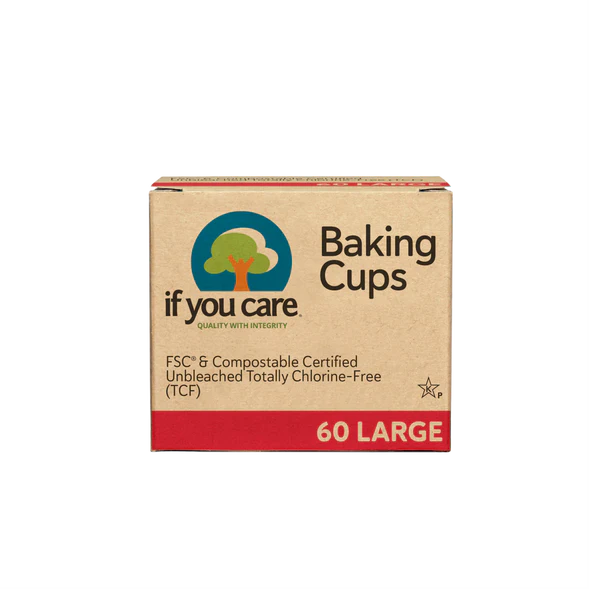 Baking Cups - Brown 2.5 Inch - 60 Count