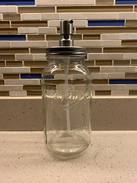 Stainless Steel Soap Pump for Mason Jar