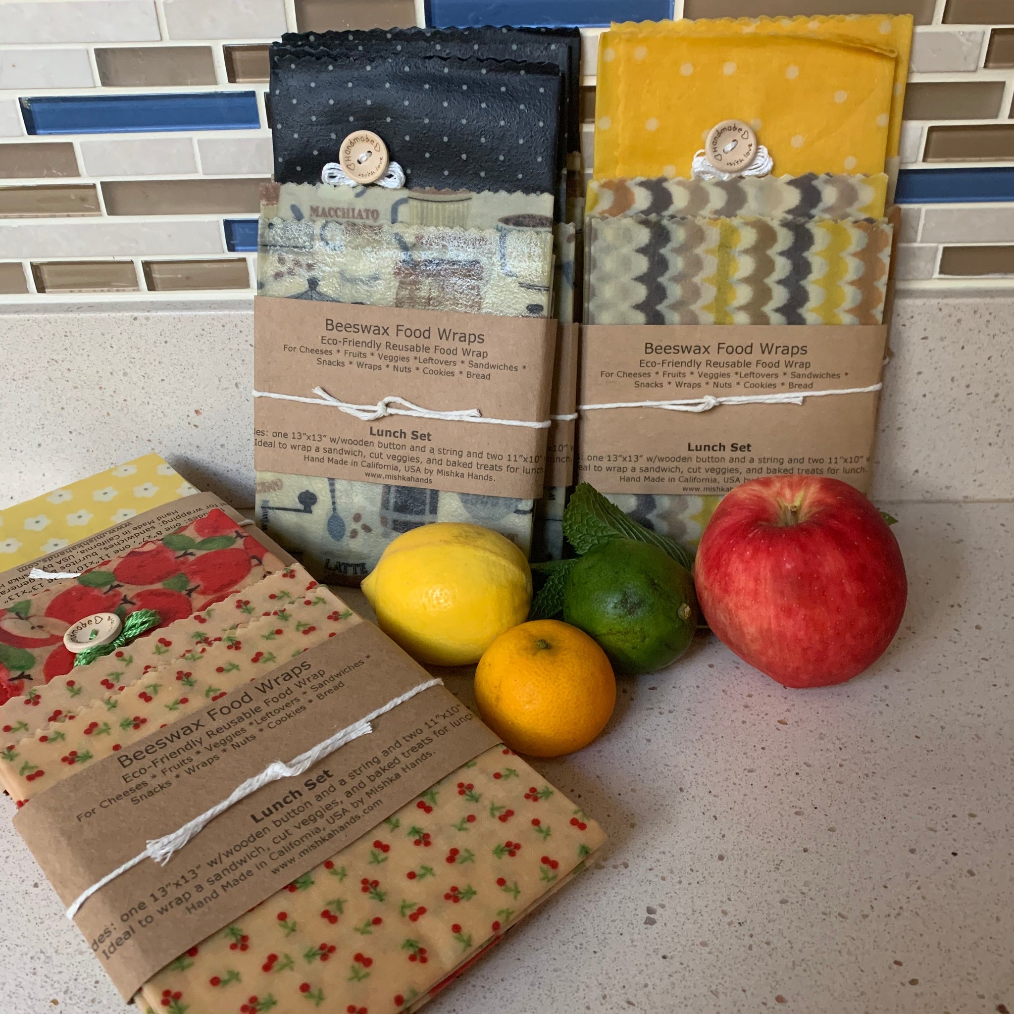 Beeswax Wrap - cooking set