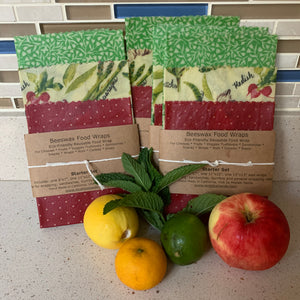Beeswax Wrap - set of 3