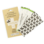 Organic Bamboo Adhesive Bandages - 'On The Go' 4 count