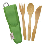 Bamboo Utensils with RePEaT case - Kids