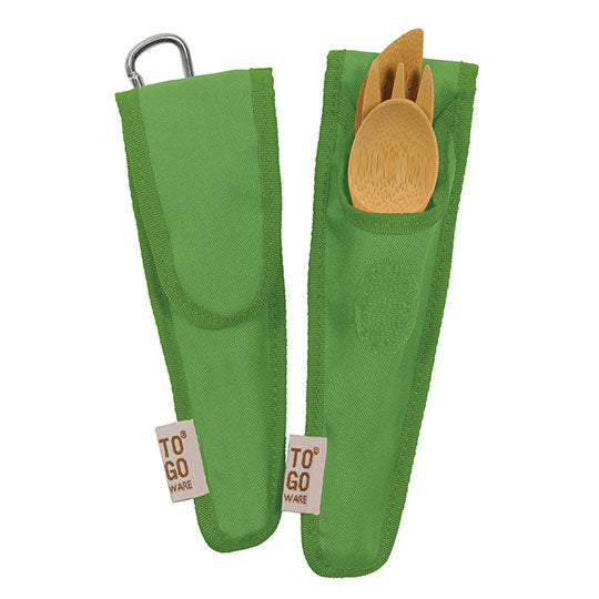 Bamboo Utensils with RePEaT case - Kids