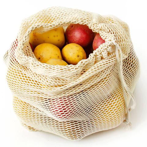 Reusable Produce Bags - Organic Cotton Wowe