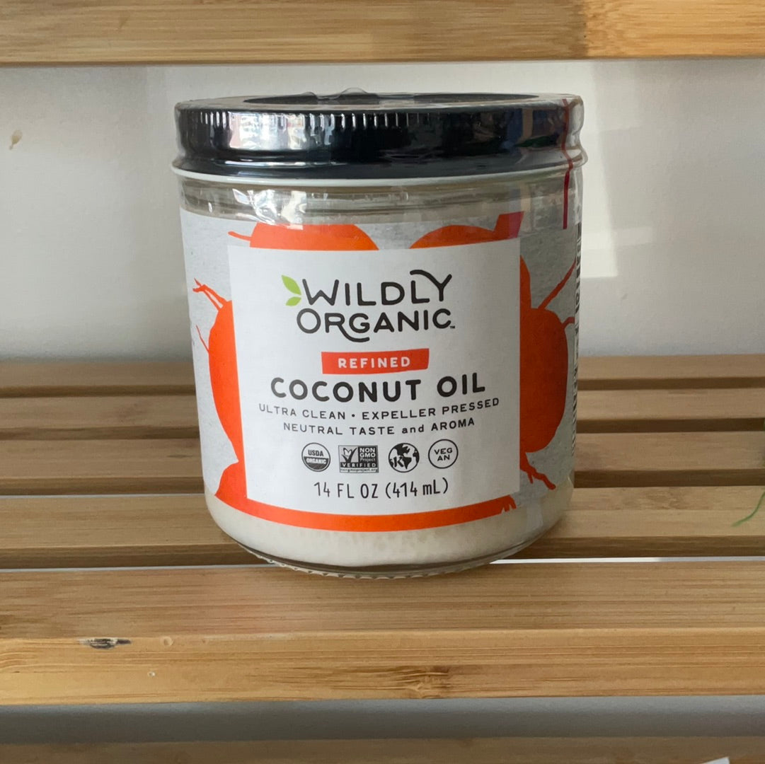 Wildly Refined Coconut Oil - organic (14 oz)
