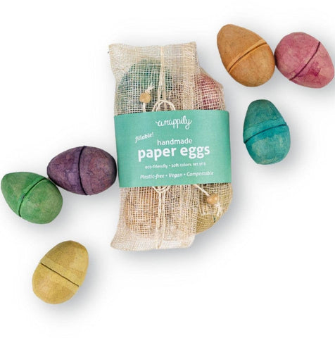 Fillable paper eggs (6 pk)