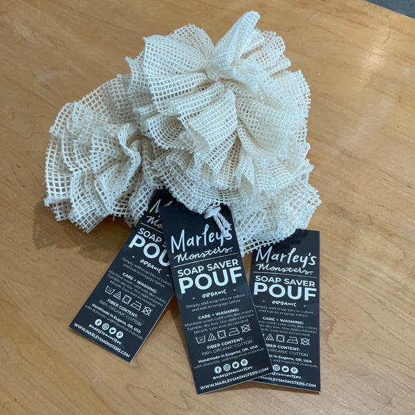 Soap Saver Pouf