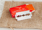 Albatross Stainless Steel Double Edge Safety Razor Blades - 10 count