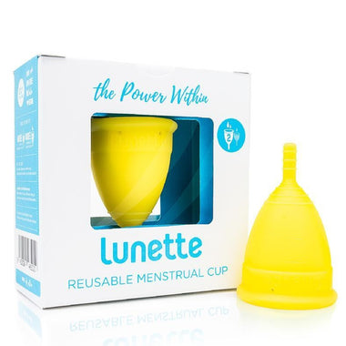 Silicone Menstrual Cup - Size 2 (Yellow)